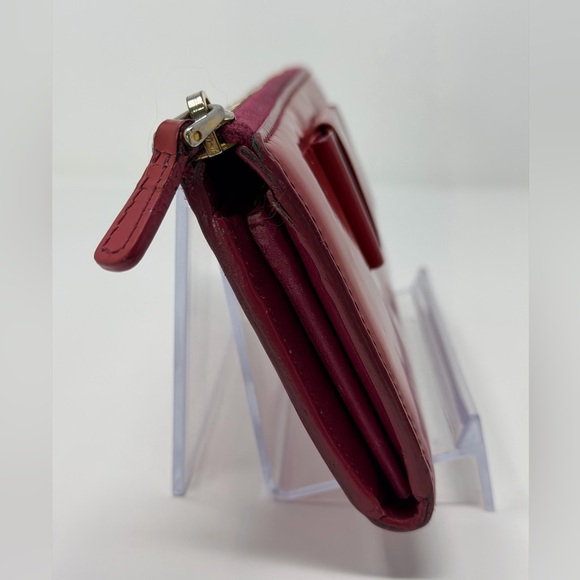 Miu Miu Patent Leather Red Wallet - Picture 3 of 7